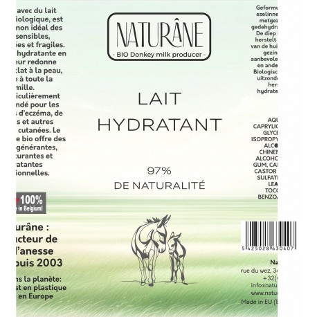 Lait hydratant