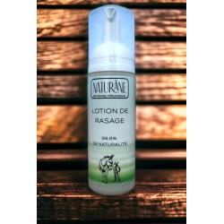 Lotion de rasage / 99.6% de naturalité